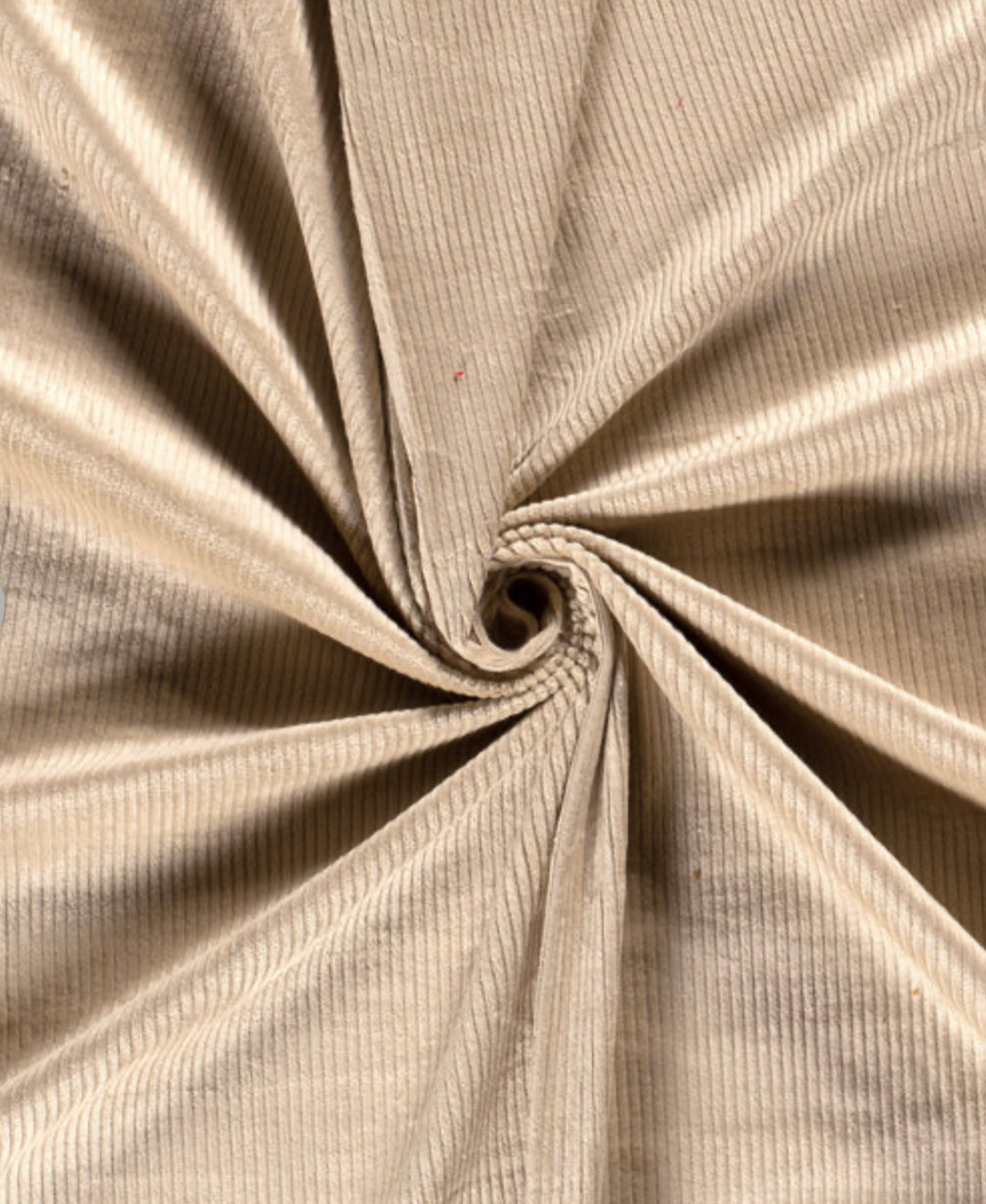 JUMBO CORD STRETCH 6W STOFF UNI Beige