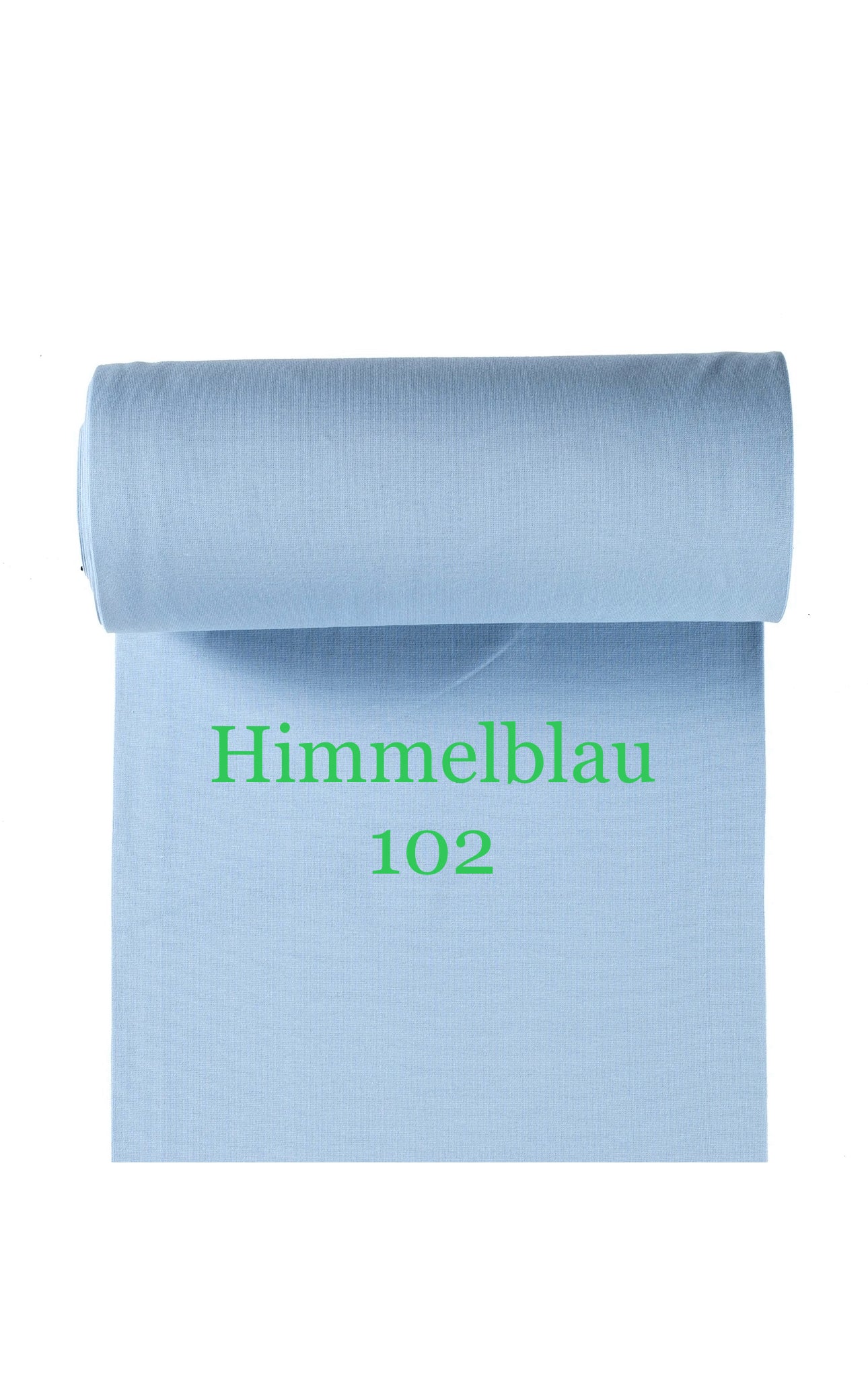 Bündchen 265gr/m2 Himmelblau