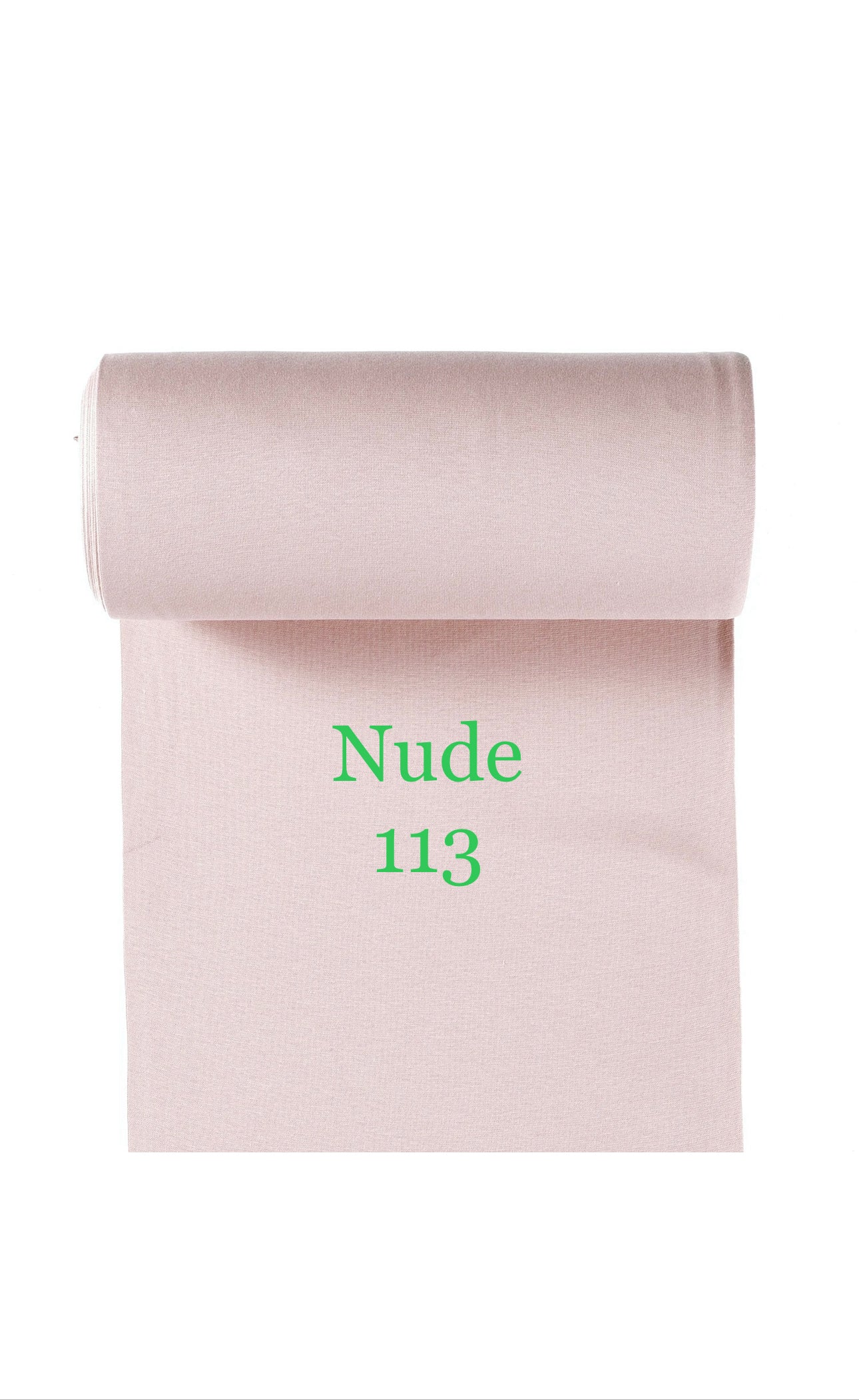 Bündchen 265gr/m2 Nude