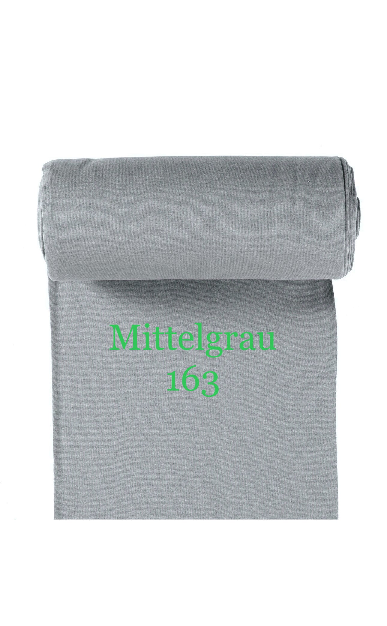 Bündchen 265gr/m2 Mittelgrau