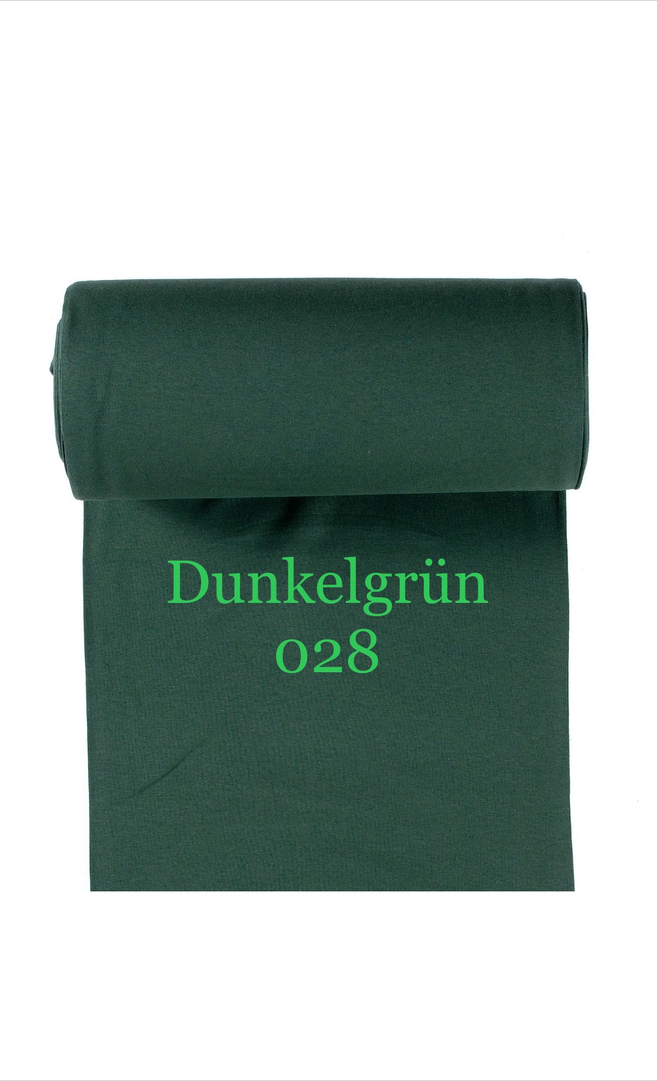 Bündchen 265gr/m2 Dunkelgrün