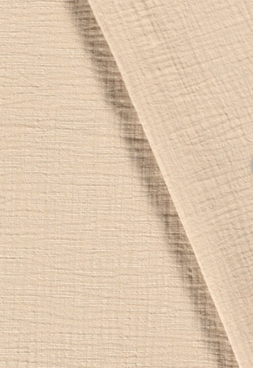 Stoffserviette Slub Musselin | 40x40cm | Umweltfreundlich | 100%Baumwolle