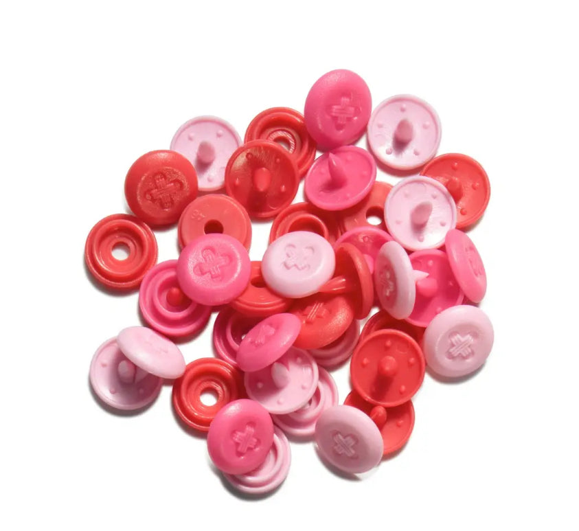 Druckknopf Mini  Color Snaps, Prym Love,9mm,Rosa Pink Rot Art.393600