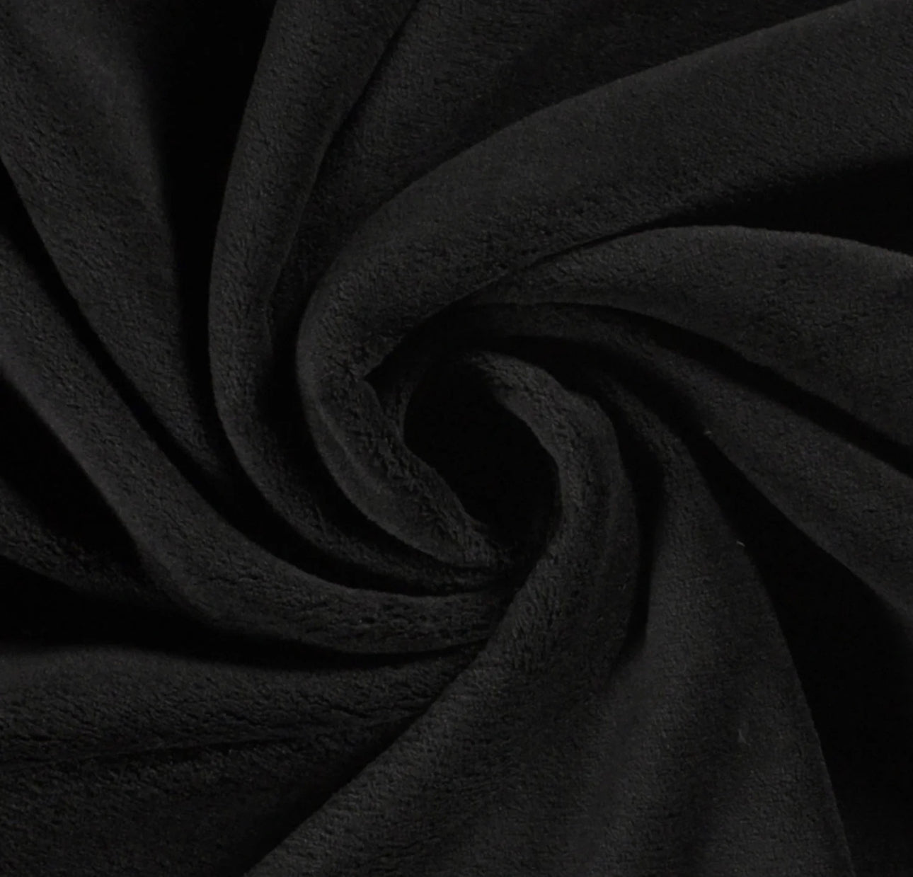 Coral Fleece Schwarz