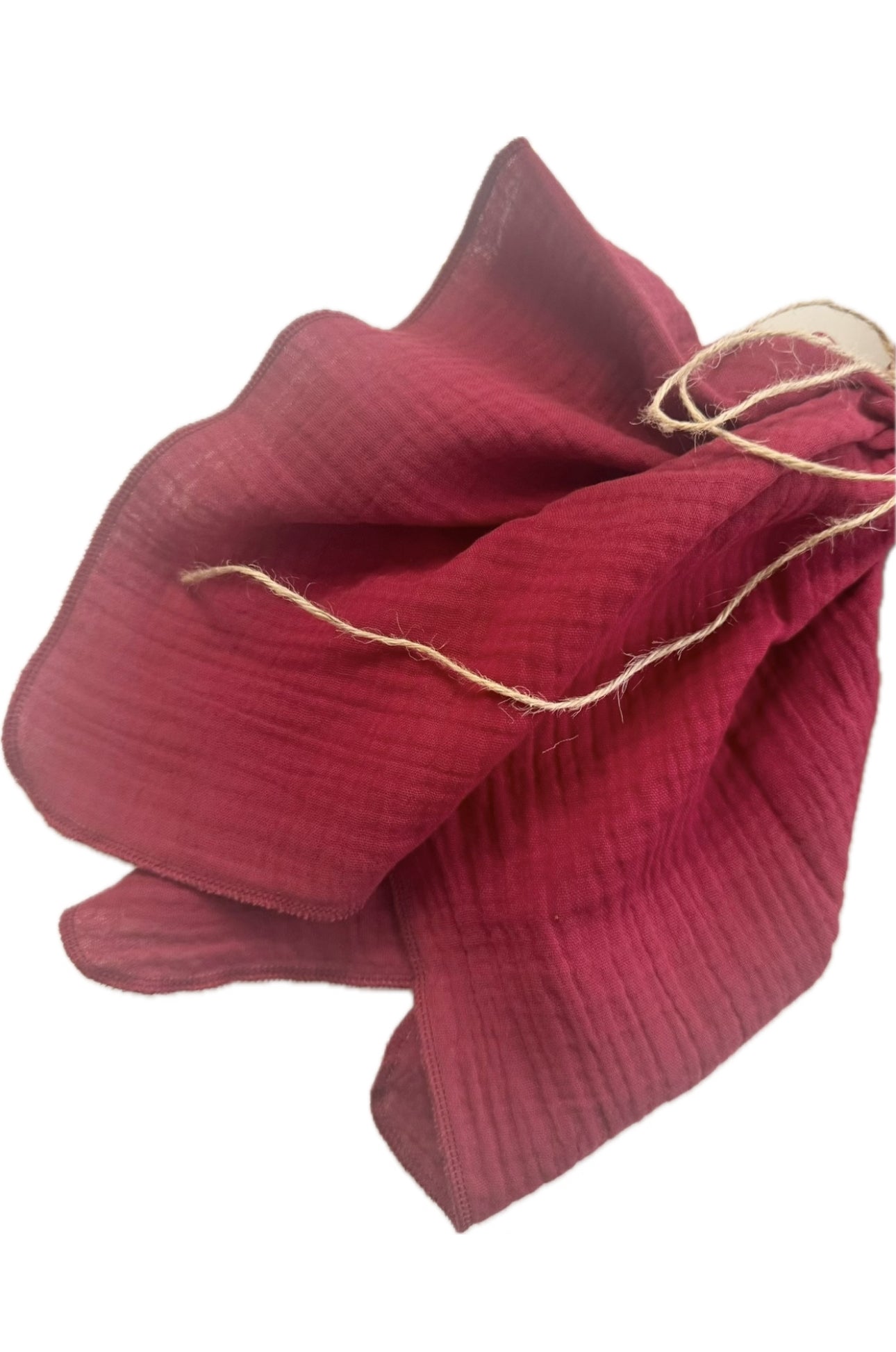 Musselin Serviette 43x43cm/3 Lagig
