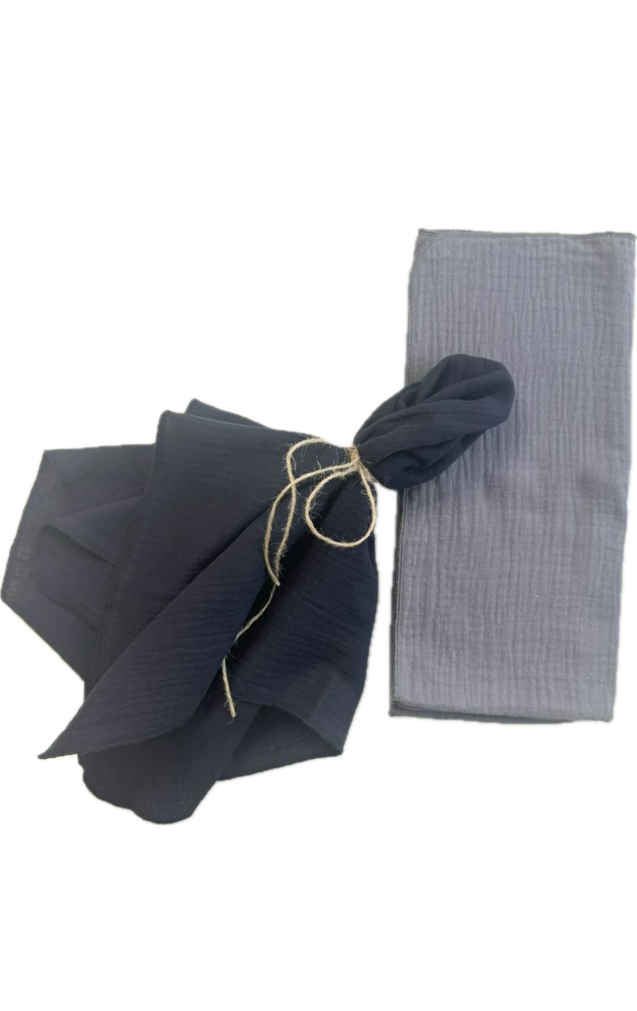 Musselin Serviette 43x43cm/3 Lagig