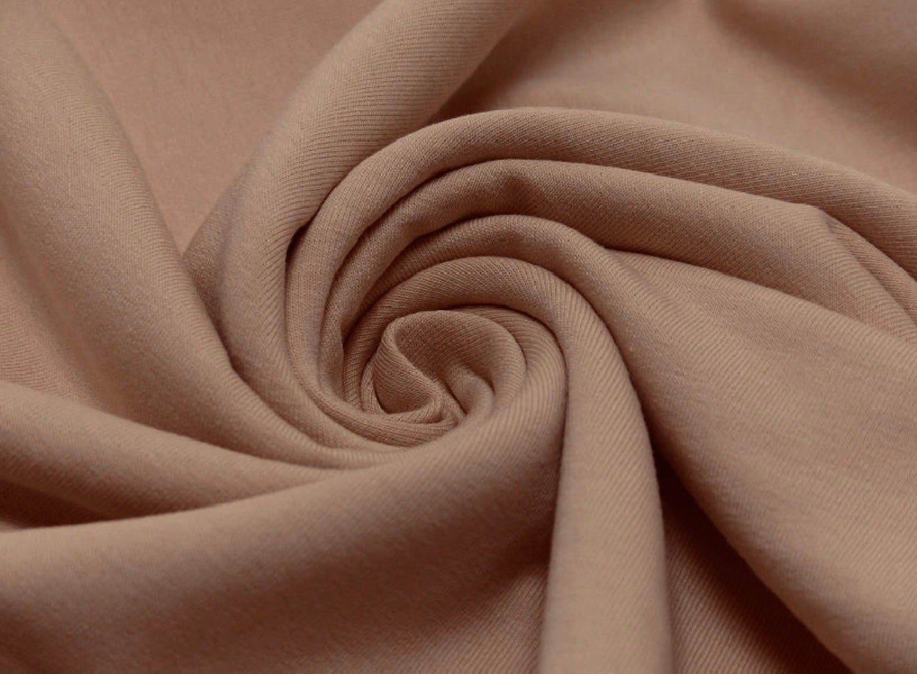 Sweat Shirt Stretch Stoff 245gr /m2 Beige