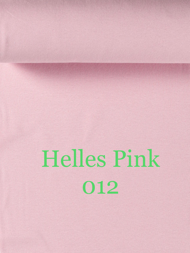 Bündchen 265gr/m2 Helles Pink