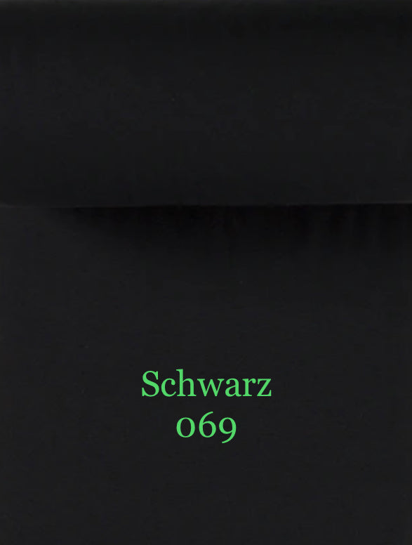 Bündchen 265gr/m2 Schwarz